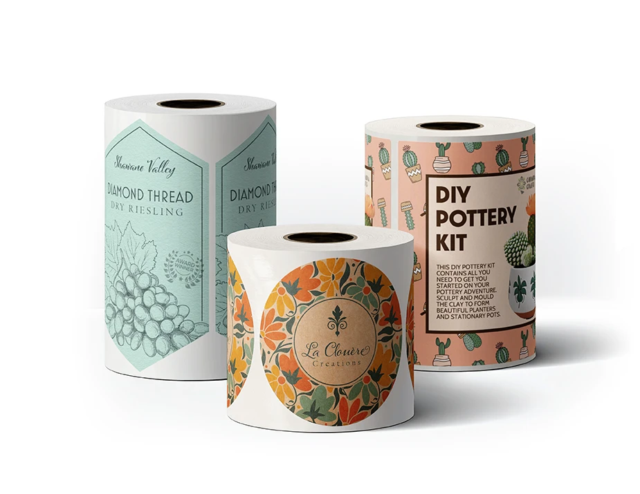 custom paper labels