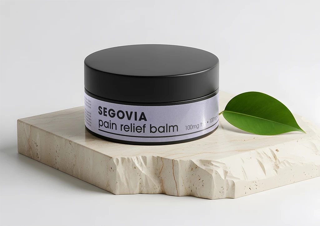 Pain Relief Balm Label