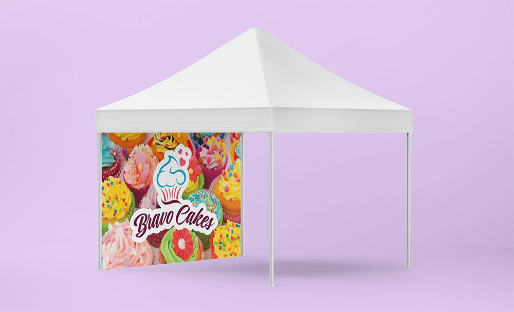 Custom canopy tent walls