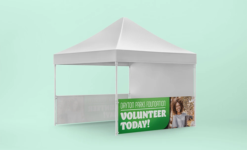 Custom canopy tent walls