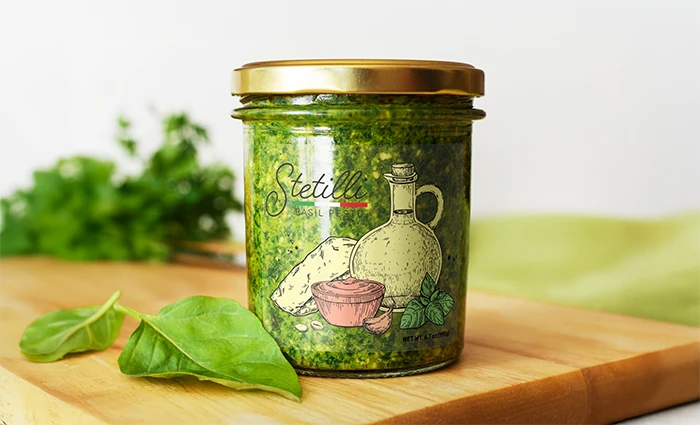 custom clear labels