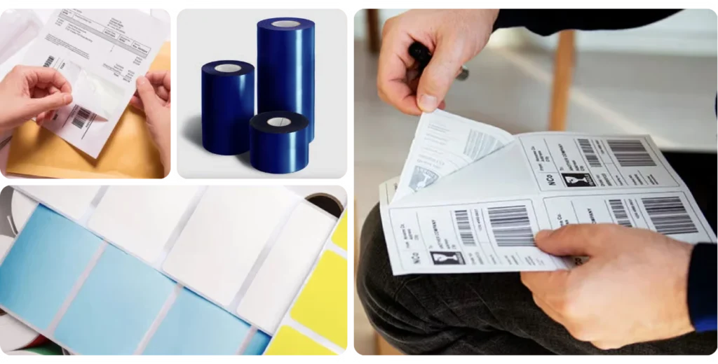 label blanks