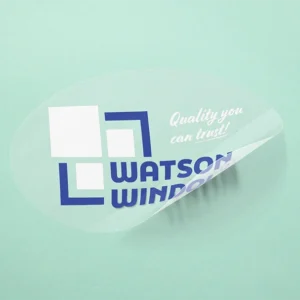 Custom Clear Stickers