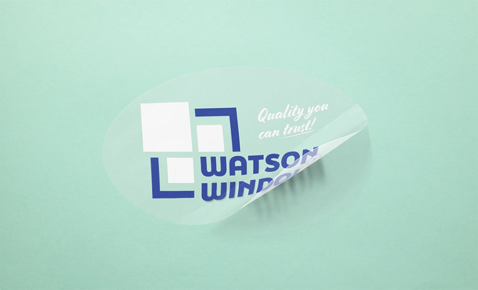 custom clear stickers