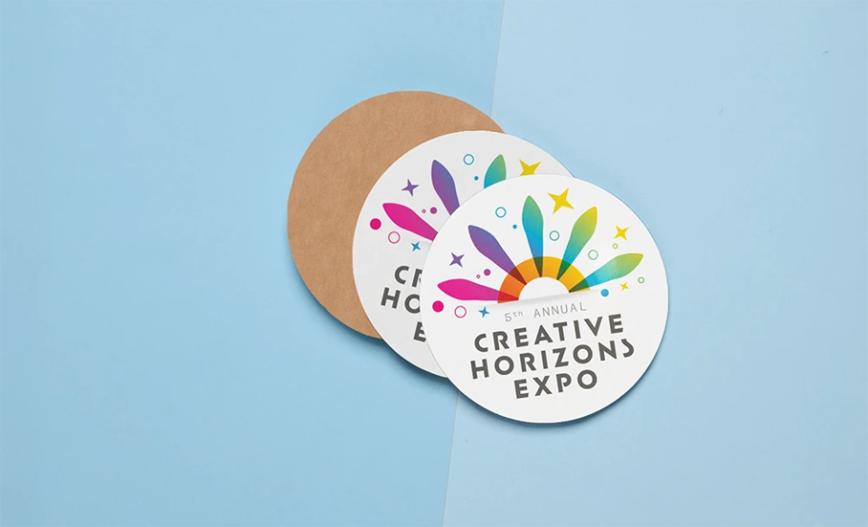 custom paper coasters