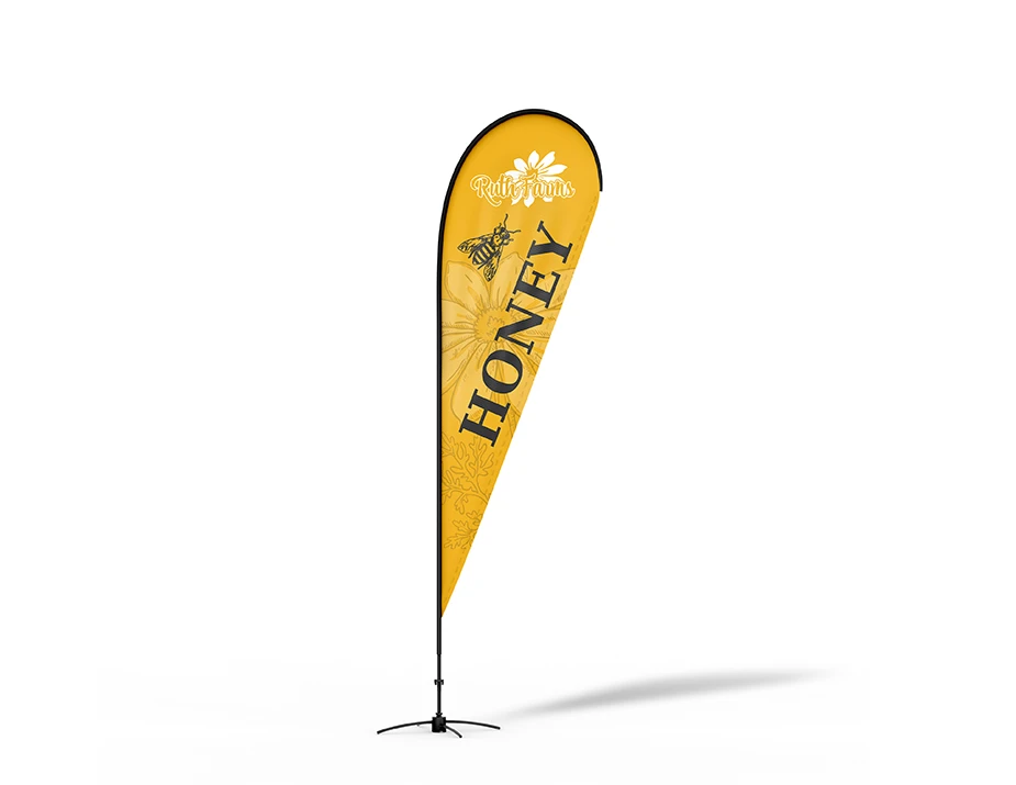Sprink custom teardrop flags