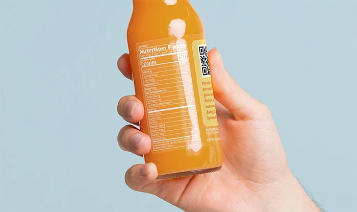custom nutrition labels