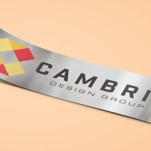 Custom Chrome Stickers