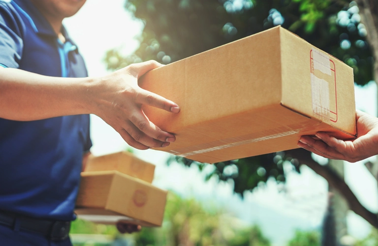 Sprink Shipping Page