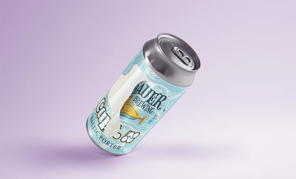 Custom drinknepeel beer labels