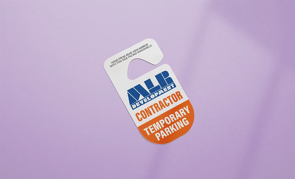 custom parking permits