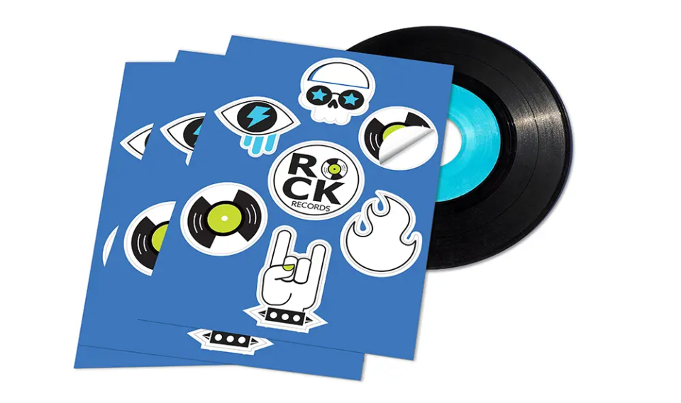 Custom stickersheets