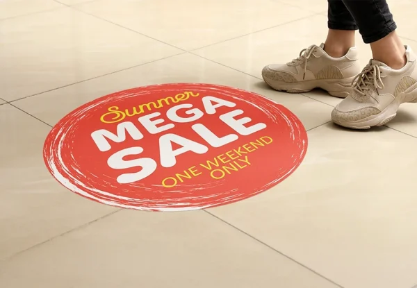 Sprink custom floor decals