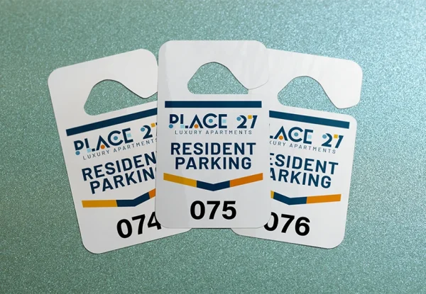 custom parking permits